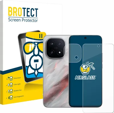 Produktbild von BROTECT Schutzglas für Vivo iQOO 15 (Display+Kamera) Schutzfolie Panzer Folie Glas Display Schutz klar