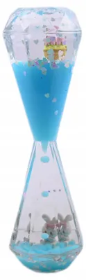 Produktbild von Gel-Sanduhr für Kinder Flüssig-Timer 3 Minuten Wasseruhr Bunte Eieruhr Spielzeug