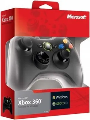 Produktbild von Microsoft Xbox 360 Controller für Windows und XBOX 360 schwarz