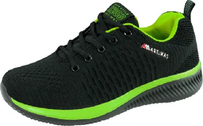 Produktbild von Sneaker X-250 ART.MaSter atmungsaktive und leichte Freizeitschuhe schwarz/grün 44