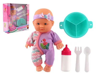 Immagine prodotto di Baby doll 20 cm corpo solido con accessori
