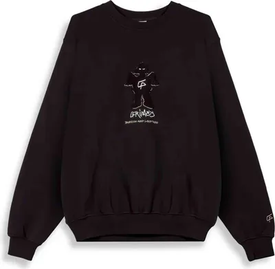 Image de Sweatshirt Grimey GSW633BLK pour Uni