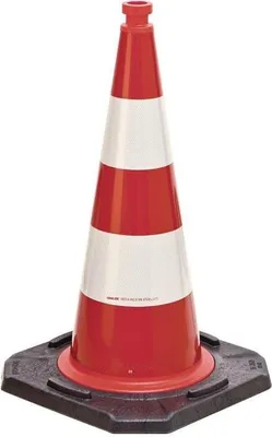 Immagine prodotto di Cono stradale TL H.750mm BAST ,2 strisce G.5,80 kg,45x45cm - 350.28.280