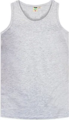 Image de Duke - "D555 Fabio" Haut sans manches pour homme DC171 (6XL) (Gris chiné)