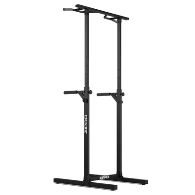 Produktbild von Zipro Power Tower Klimmzugstange Freistehend & Dip Station – Höhenverstellbar Multifunktions-Kraftstation für Calisthenics & Home Gym Belastbar