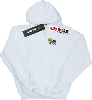 Produktbild von Star Wars - "Resistance Droids" Kapuzenpullover für Herren BI17990 (L) (Weiß)
