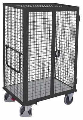 Produktbild von VARIOfit Etagenwagen fest verschweißt Ladefläche 1045x685mm Anthrazitgrau RAL 7016