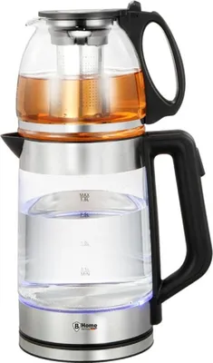 Produktbild von Elektrischer Tee- & Wasserkocher aus Glas (1,8 L & 1,2 L) - 1500 Watt