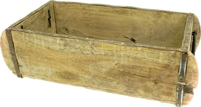 Produktbild von Formano dekorative Lade Ziegelform für Blumen und Deko 32 cm Holz naturbraun