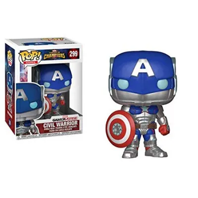 Produktbild von FUNKO POP! Games: Marvel - Contest of Champions - Civil Warrior, Sammelfigur, Comics