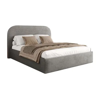 Productafbeelding van Boxspringbed OLIMPIA, met bedombouw, 140x200, 34 houten latten, Perfect Harmony 82