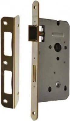 Produktbild von GERDA ZW100 72/60 WC-Türschloss, goldverzinkt