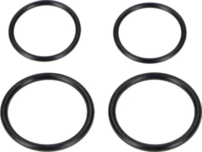Image de Jeu de joints toriques Drilastic 4 pièces noir pour NSU Quickly N S L Cavalino