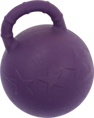 Produktbild von KERBL Pferdespielball Lila/Minzgeschmack