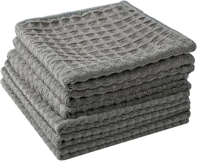 Obrázok produktu pre Mikrovláknové utierky 6 kusov, Multifunkčné čistiace utierky, Mäkké a Extra Absorbujúce Mikrovlákno, Bez