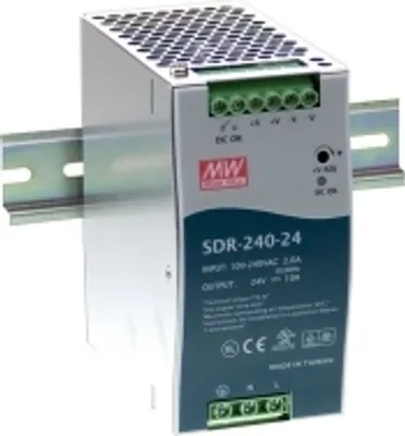 Produktbild von Meanwell MEAN WELL SDR-240-24 - 63 x 125,2 x 113,5 mm
