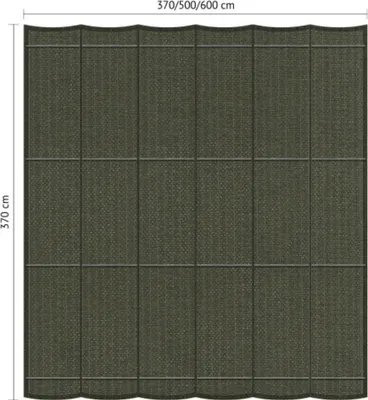 Immagine prodotto di SHADOW COMFORT Tenda da sole pieghevole 3,7 x 5 m Grigio scuro