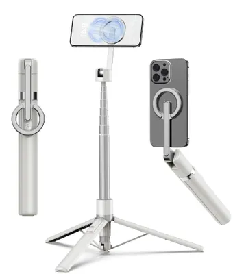 Zdjęcie produktu dla Statyw do selfie z magnetycznym uchwytem, 173 cm, obrotowy i składany, z pilotem