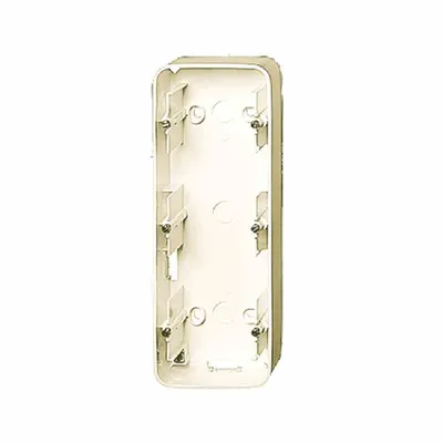 Zdjęcie produktu dla BUSCH-JAEGER Aufputzgehäuse 3-fach 1703-212 Duro 2000 SI weiss 1703-212 (1799-0-0386)