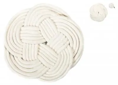 Immagine prodotto di H&H Sottopentola In Cotone Bianco Cm 23