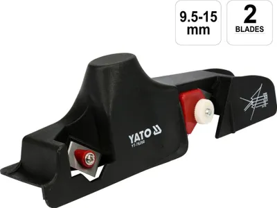 Produktbild von Gipskartonhobel mit 2 Klingen YT-76260