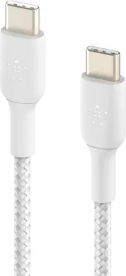 Produktbild von Belkin BoostCharge, 2 m, USB C, USB C, Weiß