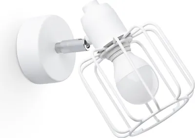 Produktbild von Wandleuchte BELUCI 1 weiß 1xE14 10W Stahl 18x15x14cm Sollux Lighting