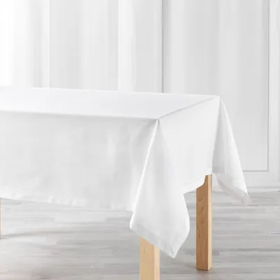 Image de Nappes - Douceur d'Intérieur - CHARLINE - Coton - 140x240 cm - Blanc