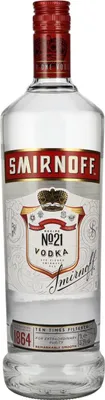 Image de Smirnoff No. 21 Vodka 37,5% Vol. 1l