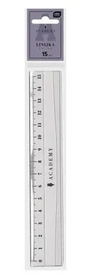 Produktbild von Academy Linijka plastikowa 15 cm