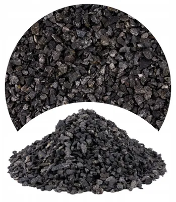 Produktbild von Aquarium Kies, Basalt Schwarz 3-5 mm 24 kg