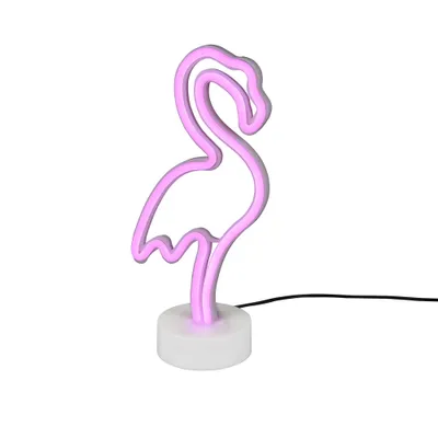 Produktbild von Reality LED Tischleuchte Flamingo 29 x 14 cm warmweiß weiß