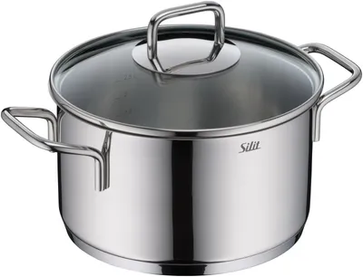Immagine prodotto di Silit Extra Cook Kochtopf 20 cm mit Glasdeckel 3201113789 4004633306337