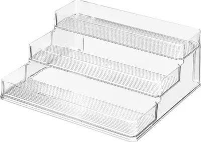 Obrázok produktu pre Organizér na korenie, 25,4 x 23,4 x 10,2 cm, plast, priehľadný - iDesign | Linus