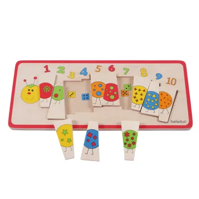 Obrázok produktu pre Beleduc húsenica puzzle 11008