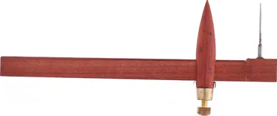 Produktbild von Ton-Keramik-Schneidegerät Lineal Holz Edelstahl Keramik-Kompass Kreisschneider Messschieber
