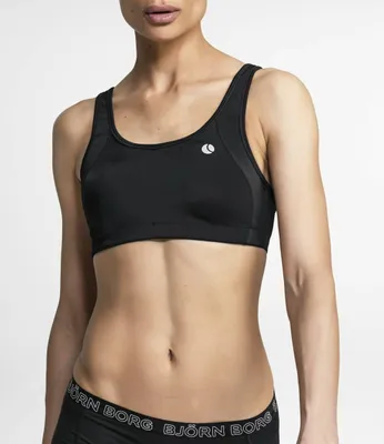 Produktbild von Björn Borg - Damen - Sport-BH Mit Starkem Halt - Schwarz - Gr. 70D