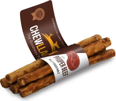 Productafbeelding van Hondensnacks Chewllagen, rundvlees, 40 stuks