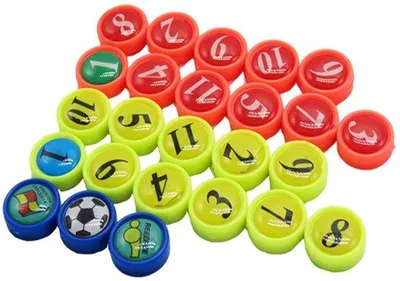 Obrázek produktu pro 26 mini magnetů v sáčku, ideální do kanceláře, na tabule, na ledničku, na karty