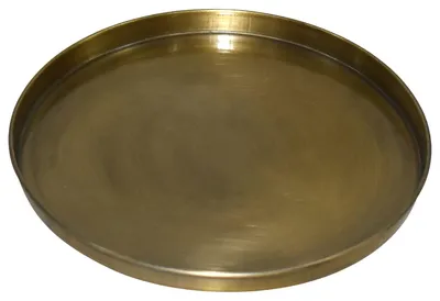 Image de Plateau décoratif rond Décoration de table sur la table à manger en Ø 19x1,5 cm