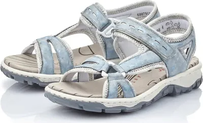 Obrázek produktu pro Rieker dámské trekové sandály sky blue Sandály 68879-12 sky blue, Velikost bot:39 EU