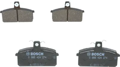 Produktbild von BOSCH Bremsbeläge Bremsklötze 0 986 424 274