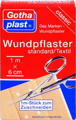 Immagine prodotto di GOTHAPLAST WUNDPFLASTER STANDARD 1MX6CM AM STUECK, 1 St PFL