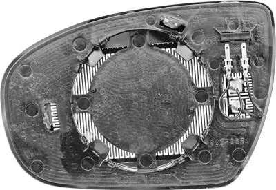 Produktbild von DIEDERICHS Spiegelglas Außenspiegel 6807025 Links für HYUNDAI i20 Schrägheck (GB, IB)