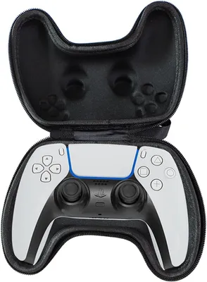 Productafbeelding van Beschermhoes - Draagbare draagtas - Gamecontrui - Opbergtas voor controller - Draagbare EVA - Bescherming - Robuuste tas - Zwart
