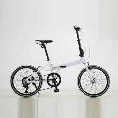Produktbild von Qian klapprad Bike Fahrrad Alu Rahmen Shimano  7Speed Faltrad 20Zoll Weiß