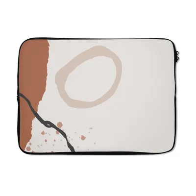 Produktbild von MuchoWow® Laptop Hülle 14 ZollSommer - Abstrakt - Grau Laptoptasche - Laptoptasche - Stoßsicher - Schutzhaube