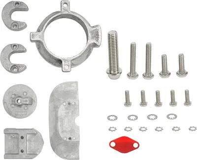 Immagine prodotto di Kit anodo alluminio 888756Q01 antiruggine ad alta resistenza per Mercruiser Alpha 1 Generazione 2 Sterndrives