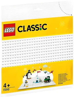 Image de LEGO Set de 3 pièces : 11010 Plaques de construction blanches