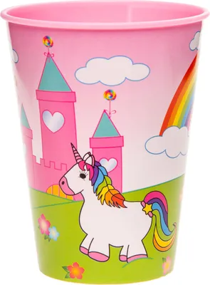 Image de tasse licorne 260 ml rose